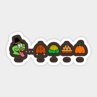 Thanksgiving Feast Sticker